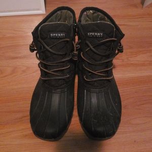 sperry duck boots
